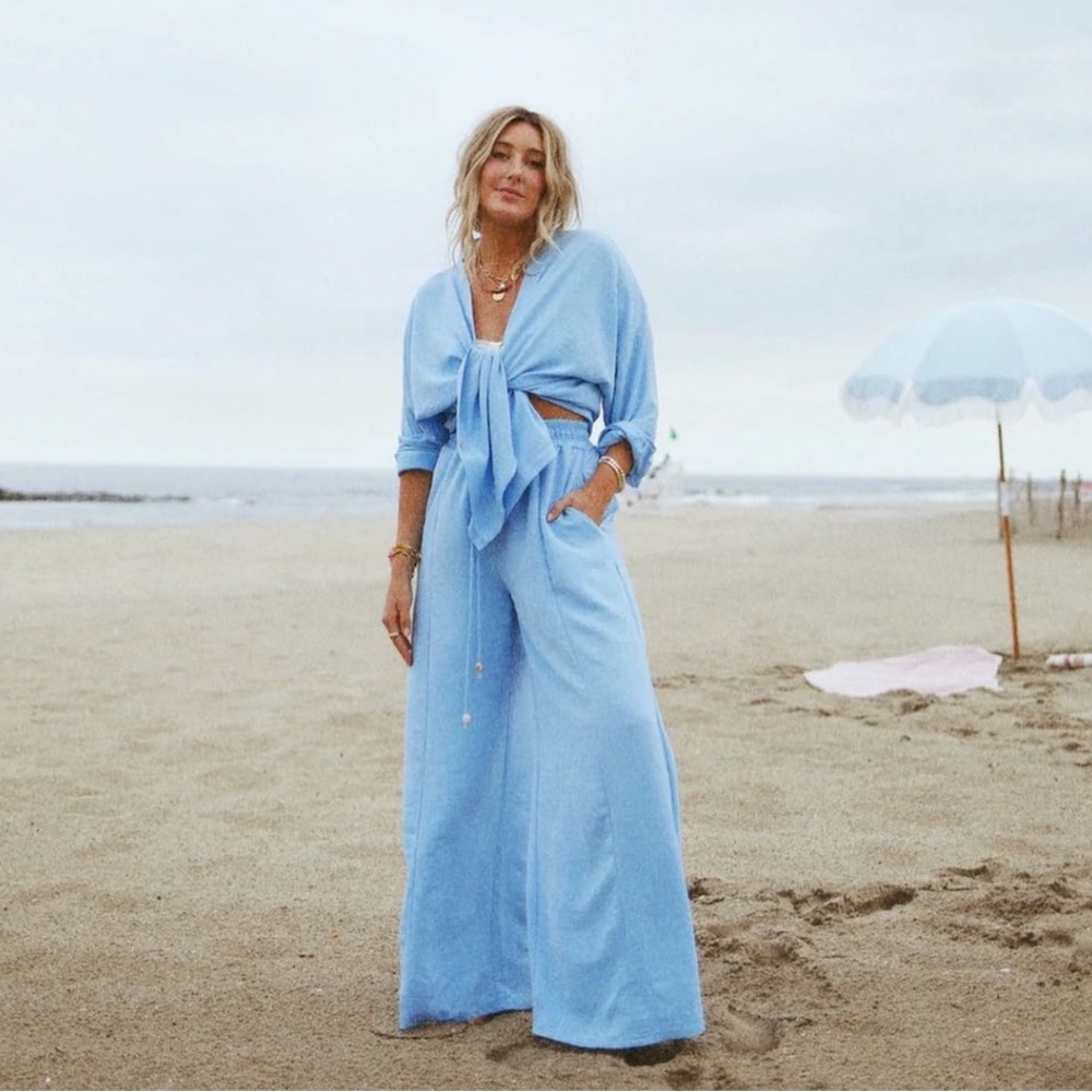 How Do You Wear That- Essential Button Down and Essential Wife Leg Pant Set